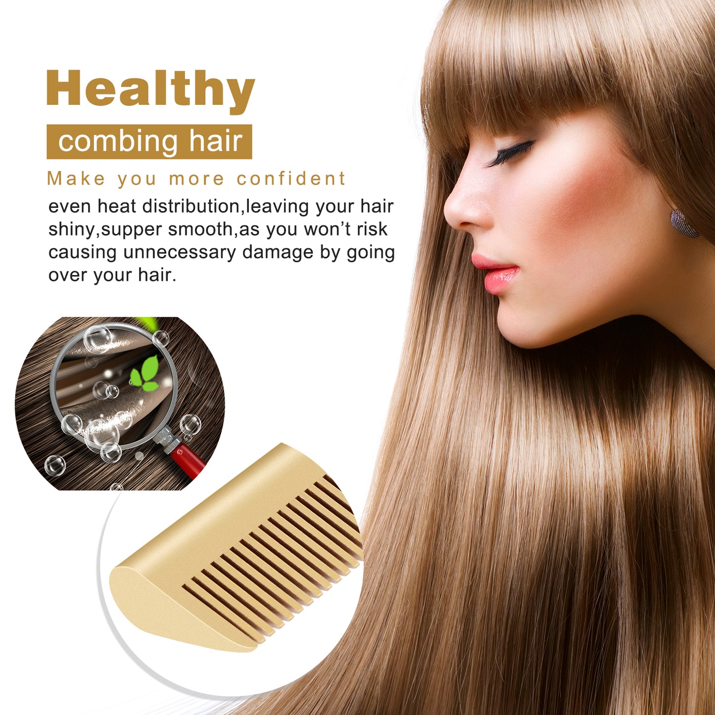 2 in 1 Electric Hot Heating Comb