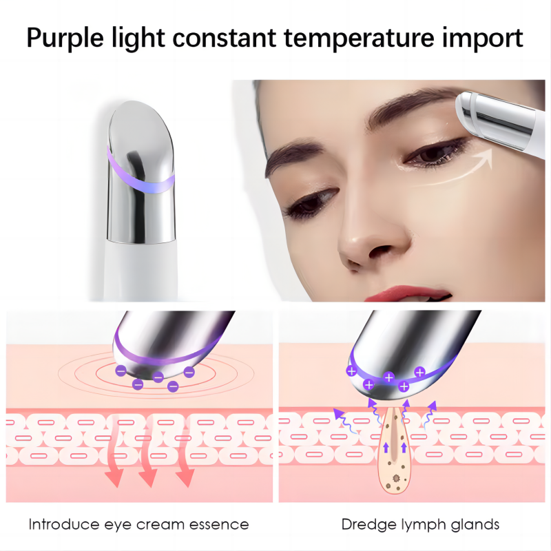 5 In 1 Eye Beauty Facial Massager -LED Red Light Therapy Wand