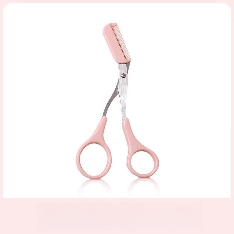 Eyebrow Trimmer Scissors with Comb
