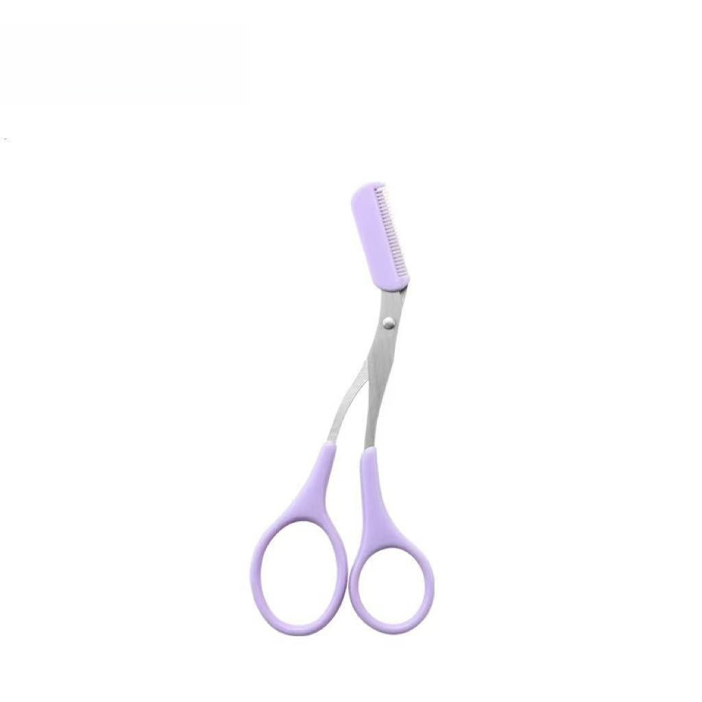 Eyebrow Trimmer Scissors with Comb
