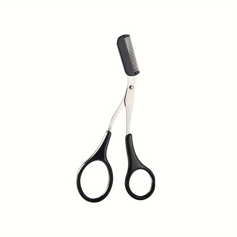 Eyebrow Trimmer Scissors with Comb