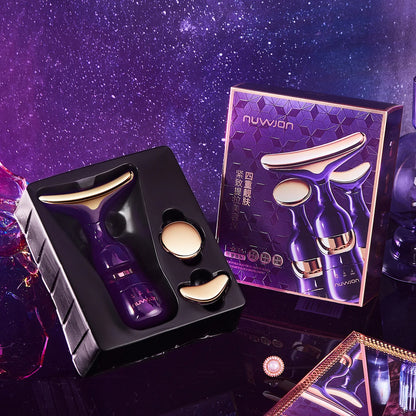 3 In 1 Face Massager - Neck Eye Face  Skin Anti Aging Device
